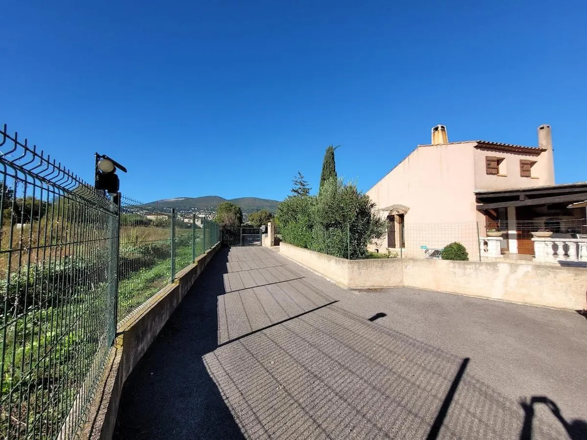 Coquette Maison 3 Chambres, Climatisee, A Grasse Cote D'Azur 0*,